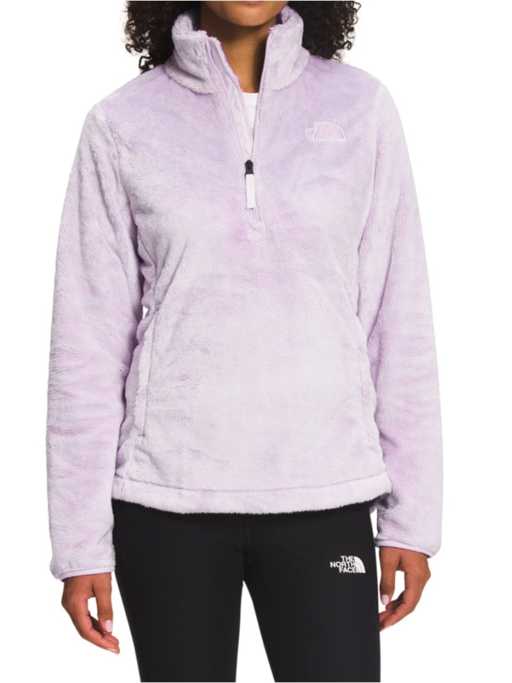 THE NORTH FACE Osito 1/4 Zip Pullover Lavender Fog